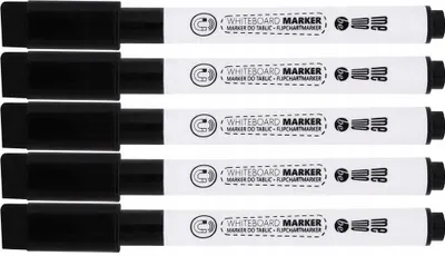 Produktbild von MemoBe Marker Whiteboard Schwamm Magnet Schwarz
