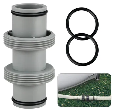 Obrázek produktu pro Spojka pro bazénové hadice, 38 mm, šedá, 1 kus