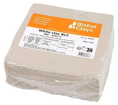 Immagine prodotto di Argilla da modellazione ad asciugatura all'aria, 5 kg, molto resistente una volta asciutta, per Vetroceramica e modellazione