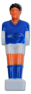 Produktbild von Bandito - Kickerfigur Mini Teleskop 13 mm blau/weiß