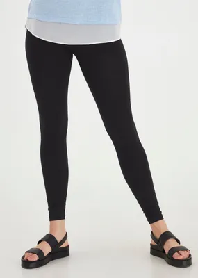 Produktbild von fransa FRKokos Damen Leggings Hose Stoffhose elastisch Stretch Skinny Fit Basic