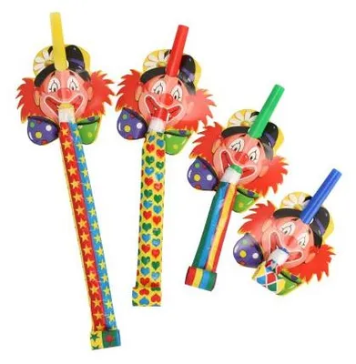 Produktbild von Papstar Luftrüssel "Clowngesicht", 32 Stück