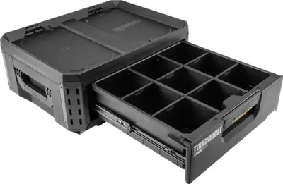 Produktbild von Toughbuilt StackTech TB-B1-D-30-1 Werkzeugkiste Koffer mit Schublade 53 x 40 x 18 cm + 6x Trennwand