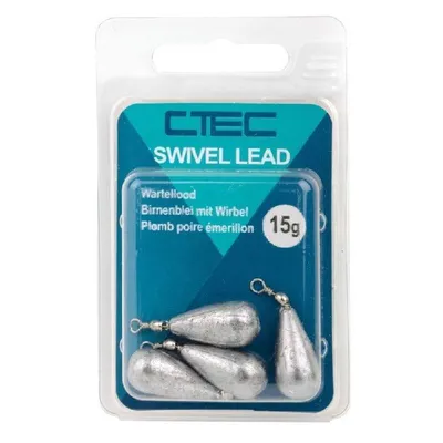 Produktbild von Ctec Swivel Tropfenblei Silber 25 g Silber 25 g