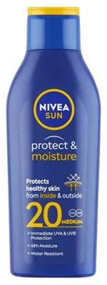 Produktbild von Nivea Sun Protect & Moisture Lotion SPF 20 - 200 ml