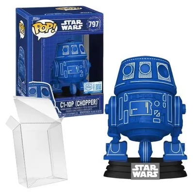 Zdjęcie produktu dla Funko Pop! Gwiezdne Wojny – C1-10P (Chopper) #797 Edycja specjalna – produkt dostępny wyłącznie w sprzedaży