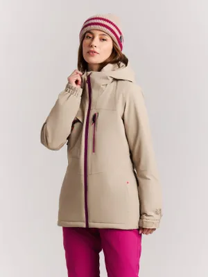 Image de PROTEST - Veste de ski Ricci - Couleur : Beige bambou - Taille : 38