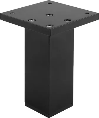 Produktbild von Möbelfuß FA006 100 mm matt schwarz