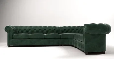 Produktbild von Chesterfield Couch Wohnlandschaft Ecksofa Garnitur Ecksofa Eckgarnitur Eckcouch