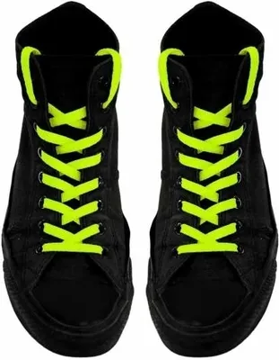 Produktbild von Schnürsenkel Neon Gelb, Shoelaces neon yellow