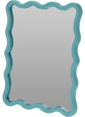 Produktbild von Home & Styling Kinder-wandspiegel - Princess - 30 x 38 cm - Kunststoff/glas - blau Rand