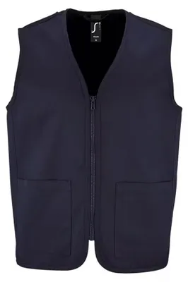 Produktbild von SOLS - "Wallace" Weste für Herren/Damen Unisex LT2099 (M) (Dunkelblau)