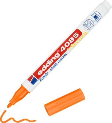 Image de Edding - Crayon craie Edding 4085 um 1-2mm Neon Orange | 10 pièces