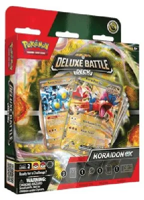 Zdjęcie produktu dla Pokemon Deluxe Battle Deck: Koraidon ex