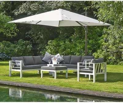 Produktbild von Platinum Challenger T1 Aluschirm taupe ø 3,5 m