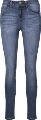 Produktbild von 5 Pocket Damen-Jeans, blue-denim-washed, slim fit, super-stretch
