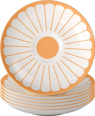 Image de Villeroy & Boch 1045521310, Porcelaine, Blanc, Jaune, Fleur, 148 mm, 148 mm, 24 mm