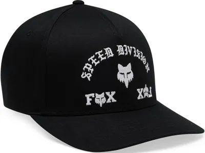 Produktbild von FOX Icon Flexfit Kappe, schwarz/weiß, S/M