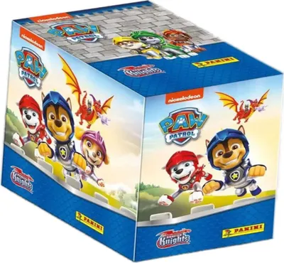 Produktbild von Panini Paw Patrol Sticker - Rescue Knights (2023) - 1 Display Sammelsticker