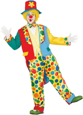 Produktbild von Guirca - Clown-Kostüm für Erwachsene, Einheitsgröße, 84368