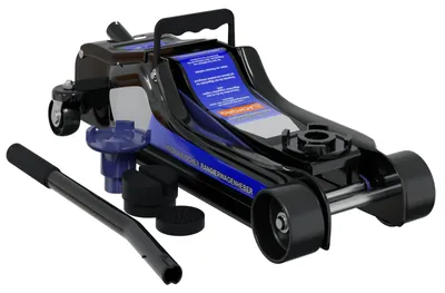 Produktbild von Hydraulischer Wagenheber 2,5T Rangierwagenheber KFZ Gummiauflage 360° Rollen tragbar