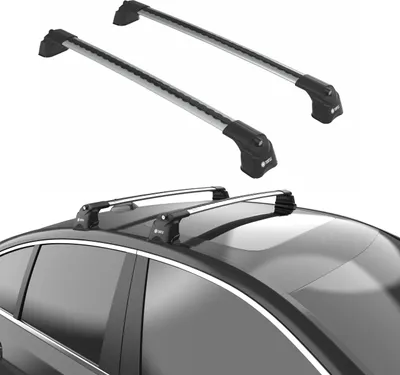 Obrázok produktu pre TURTLE STREŠNÝ NOSIČ AIR-3 , Silver VOLKSWAGEN CADDY CROSS SPORT 2003 - 2019