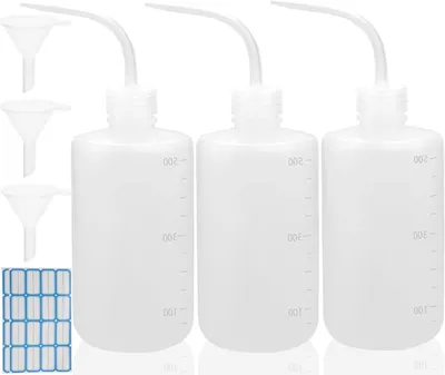 Produktbild von 500ml Dosierflasche Quetschflasche, 9 Stück, Labor und Garten