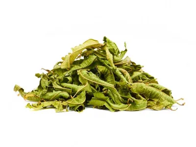 Produktbild von Verbenenblätter ganz - Eisenkraut (€124,75/kg) Verbene Tee - Zitronen Verbene Blätter - 40g