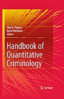 Obrázek produktu pro Handbook of Quantitative Criminology