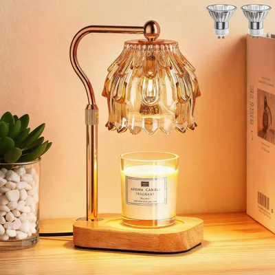 Produktbild von ROTTOGOON Kerzenwärmer Lampe Timer Dimmer Kerzen Wärme Lampe für Geschenk