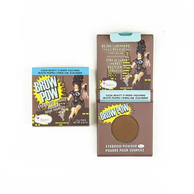 Zdjęcie produktu dla The Balm Brow Pow Powder Puder do brwi Light Brown, 1.2g