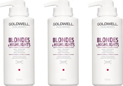Produktbild von Dualsenses Blondes & Highlights 60 sec. Treatment 3x500 ml