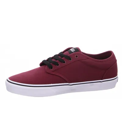 Produktbild von Vans Atwood, Männlich, Erwachsener, Modische Sneakers, Burgund, Weiß, Einfarbig, Schnürverschluss