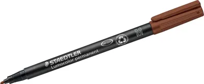 Obrázek produktu pro Permanentní popisovač Staedtler Lumocolor 317-7 M Black (10 kusů)