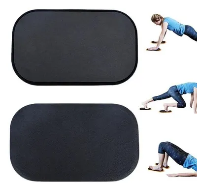 Produktbild von Dailygoods – Multifunktionale Gleitscheiben – Fitness-Gleitscheiben – Trainingsscheiben – Krafttraining – Bauchmuskeltraining – Aus EVA-Filz, geeignet für den Einsatz zu Hause oder im Fitnessstudio