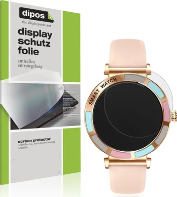 Produktbild von 6x Schutzfolie für Braidol Smartwatch 1.27 Zoll matt Displayschutzfolie Folie Display Schutz dipos