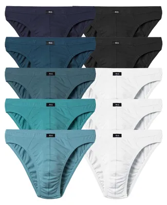 Produktbild von H.I.S. Slip Herren Minislip 10 -teilig hellblau, hellpetrol, petrol, dunkelpetrol, navy, weiß, schwarz Größe 5