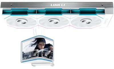 Productafbeelding van Lian Li HydroShift II OLED gebogen 360 UNI FAN TL alles-in-één waterkoeling