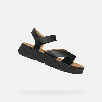 Produktbild von Geox Schwarze Damensandalen Dandra 40 36