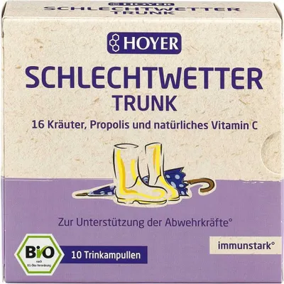 Zdjęcie produktu dla Hoyer Bad Weather Drink ampułki 10X10 ml