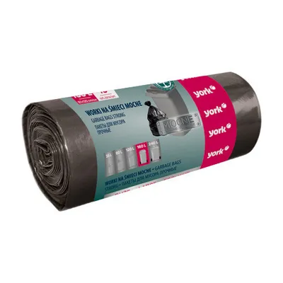 Produktbild von Starke Müllsäcke 160 Liter / 10 Stück STRONG - YORK - CLEAN HOUSE