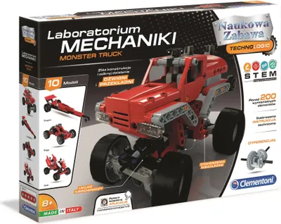 Image de Clementoni Labo.mechaniki - Monster Truck 50062