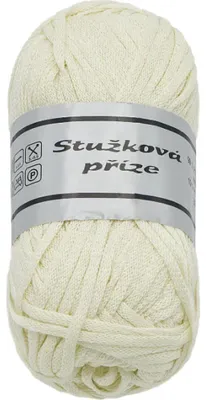 Zdjęcie produktu dla Włóczka STUŽKOVÁ - 50 g / 109 m - Kremowa