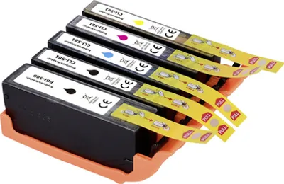 Obrázek produktu pro Renkforce RF-5628792, Černá, Azurová, Purpurová, Žlutá, 5 kusů, Kombinované balení