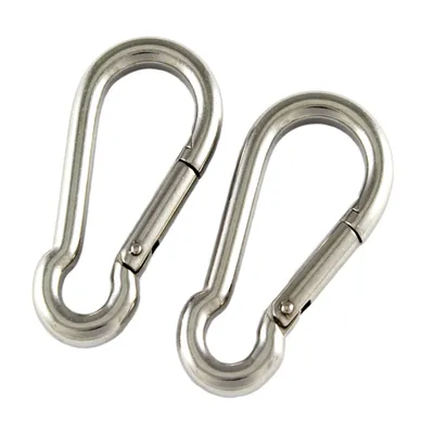 Produktbild von Karabinerhaken 50 x 5 Edelstahl Rostfrei A4 Karabiner V4A Niro