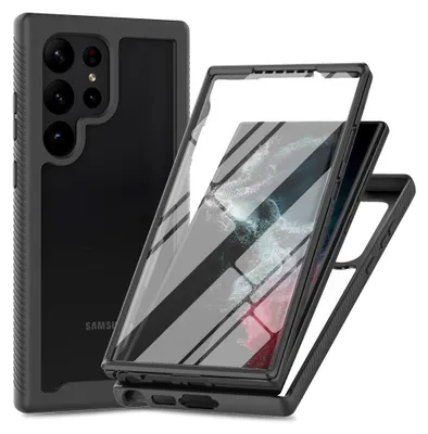 Immagine prodotto di Custodia per Samsung Galaxy S26 Ultra con protezione integrata per il display Custodia protettiva a 360° nera
