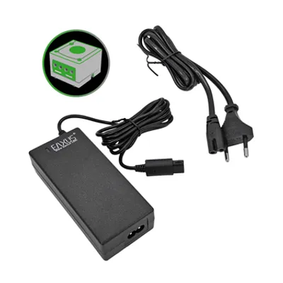 Produktbild von AC Adapter für Gamecube Nin GC Gaming Konsole 12V 3,25A Netzteil Eaxus