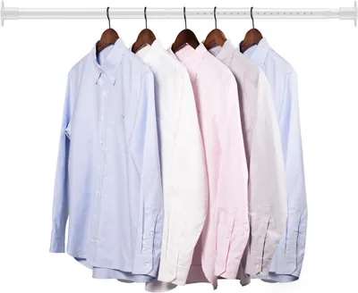 Obrázok produktu pre Vešiak na oblečenie 43-213 cm, matná biela, pre domácnosť