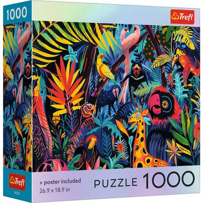 Imagen del producto de Trefl PUZZLE 1000, Colección USA, "En la selva", modelo 99222