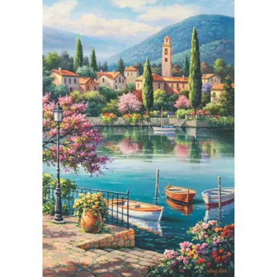 Produktbild von Anatolian Village Lake Afternoon, 500 Stück(e), Landschaft, 12 Jahr(e)